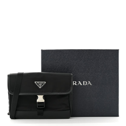 Prada Re-Nylon Saffiano Smartphone Case Crossbody Black 11 of 11