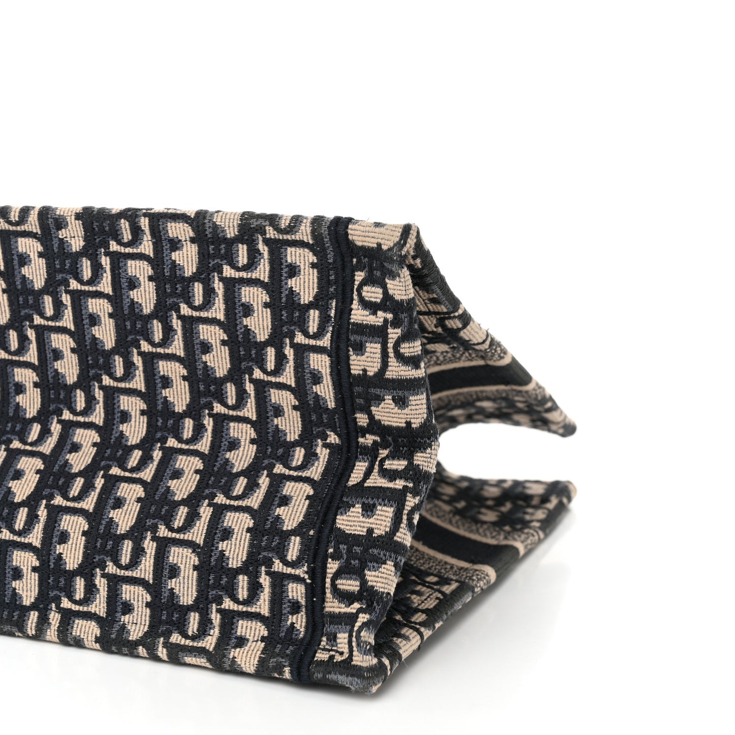 Oblique Medium Book Tote Blue Multicolor