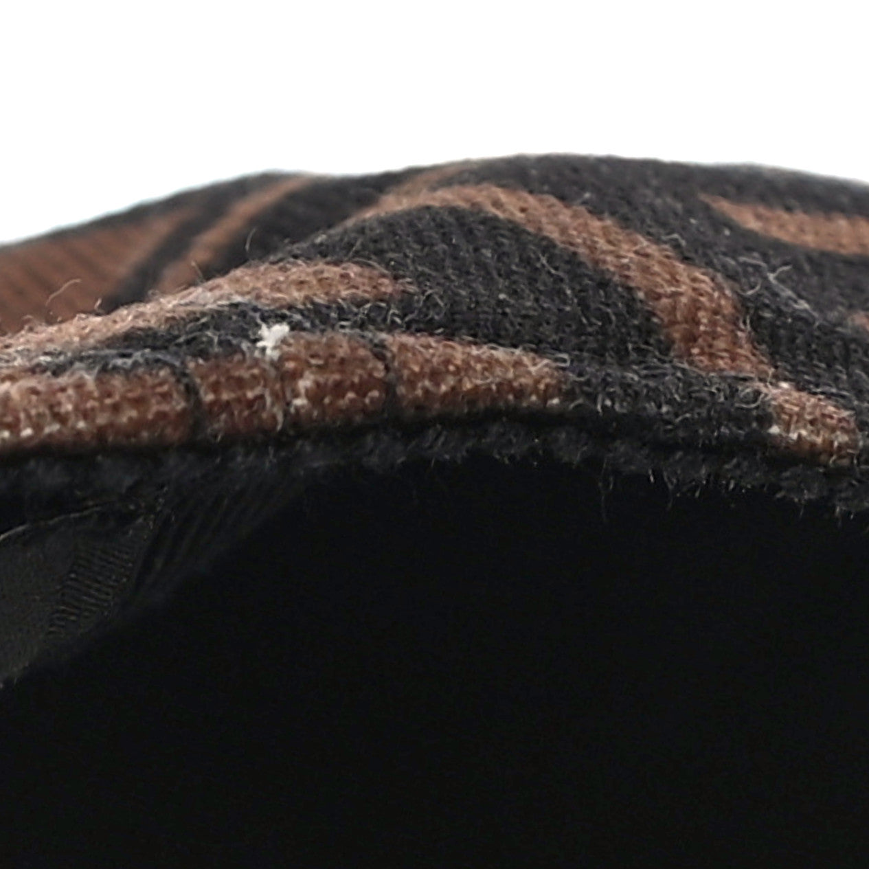 Fendi Canvas FF Reloaded Baseball Hat Tobacco White 7 of 8