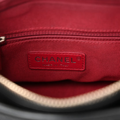 Chanel Aged Calfskin Quilted Small Gabrielle Hobo Black 6 of 11