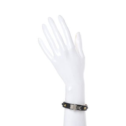 Hermes Swift Mini Dog Clous Carres Bracelet T2 Black 2 of 6