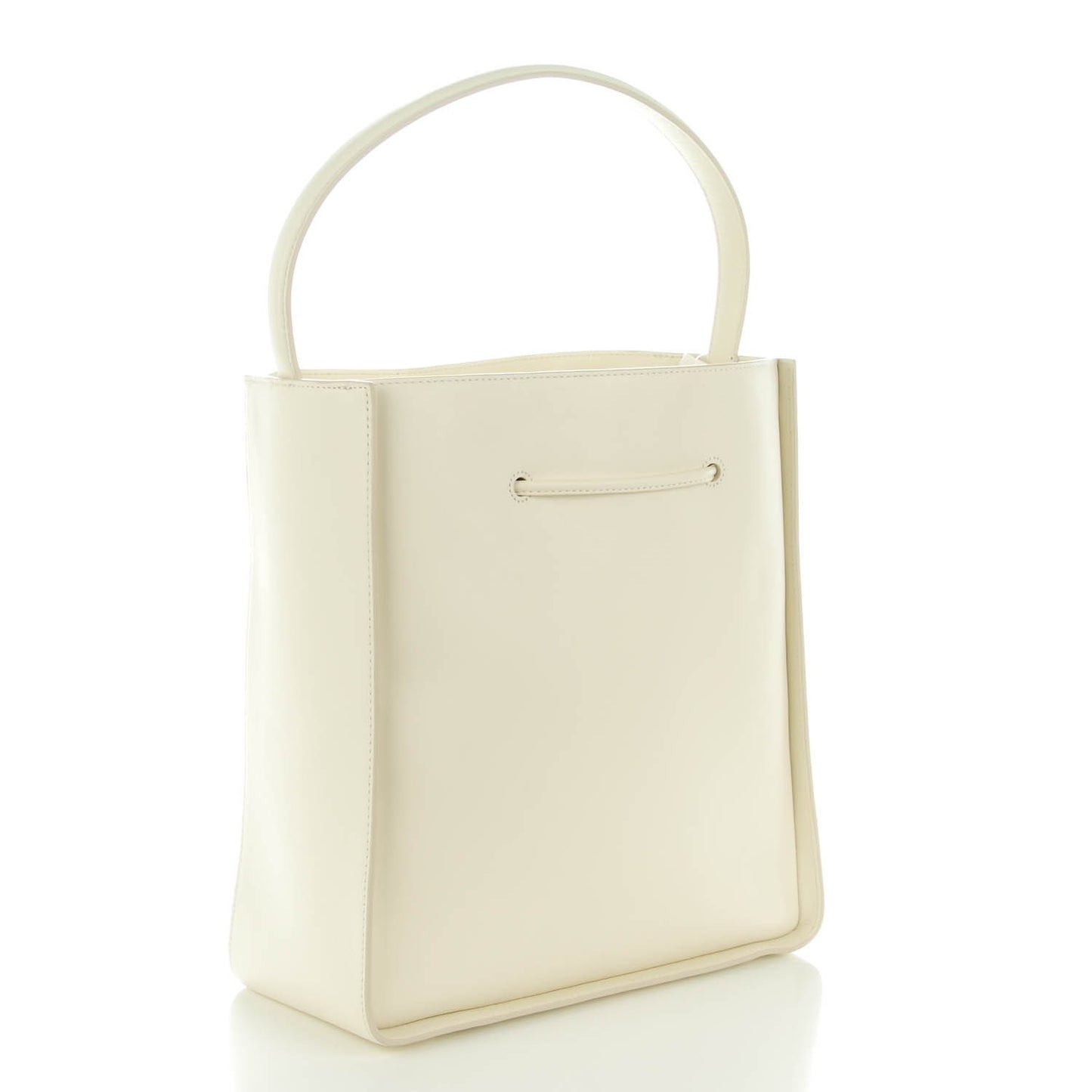 3.1 Calfskin Large Soleil Bucket Bag Off White
