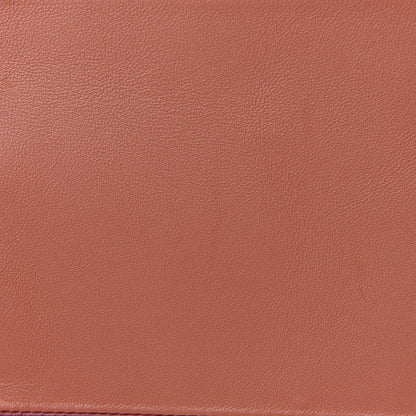 Celine Lambskin Bi-Color Solo Clutch Pouch Terracotta 9 of 12