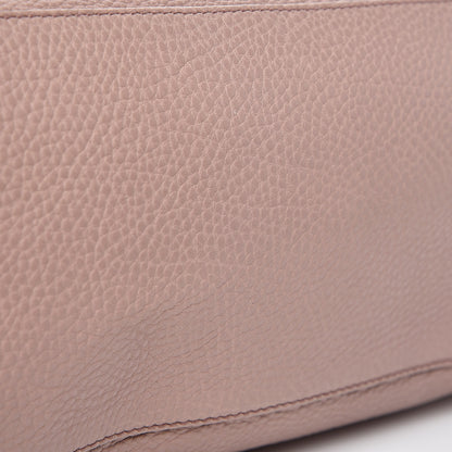 Gucci Pebbled Calfskin Medium Soho Chain Shoulder Bag Dark Cipria 8 of 12