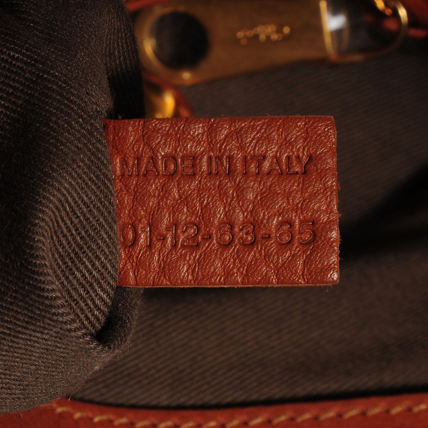 Calfskin Large Marcie Satchel Tan