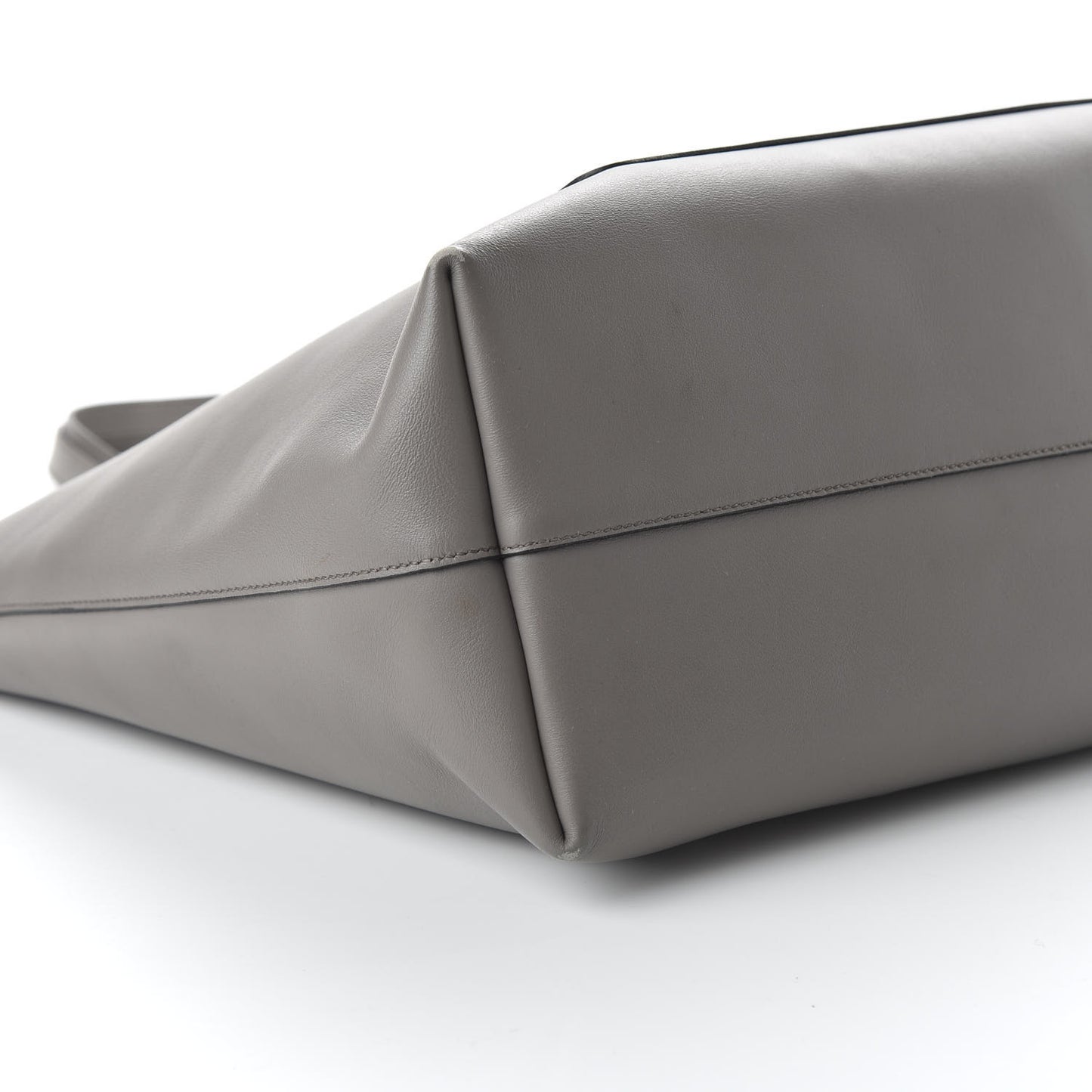City Calfskin Shopping Tote Marmo