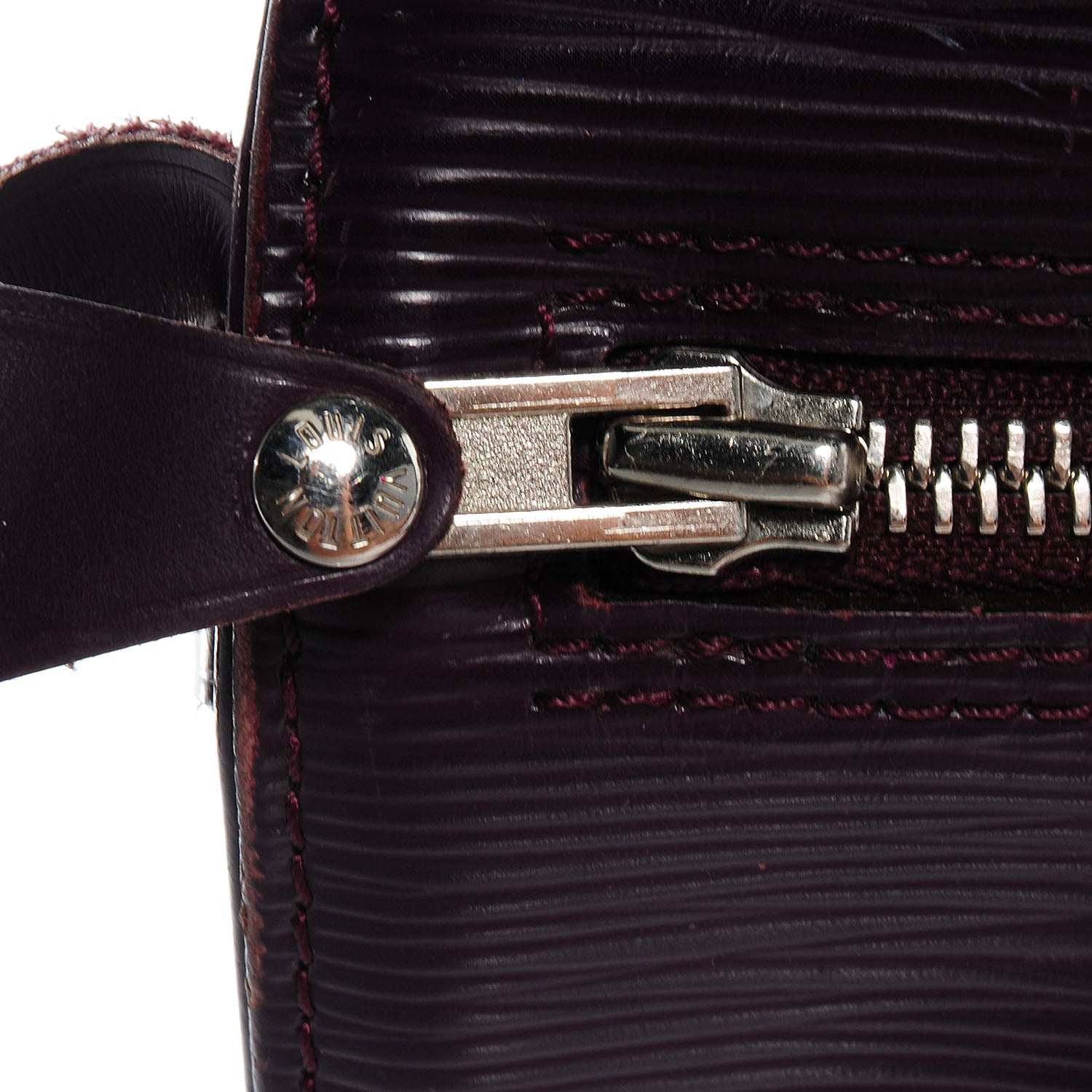 Louis Vuitton Epi Speedy 30 Cassis Purple 7 of 7