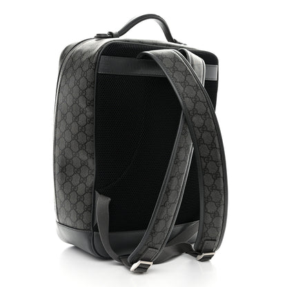 Gucci GG Supreme Monogram Ophidia Backpack Grey 2 of 10