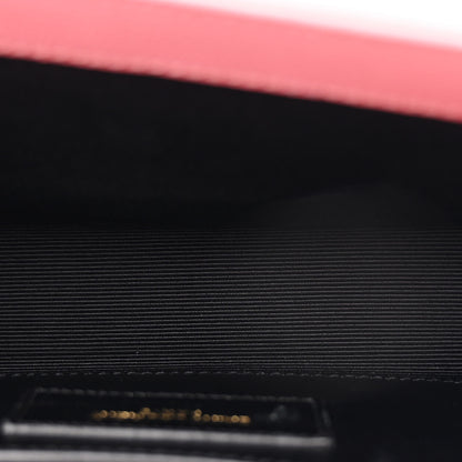 Saint Laurent Grain De Poudre Small Classic Monogram Kate Satchel Old Rose 6 of 13