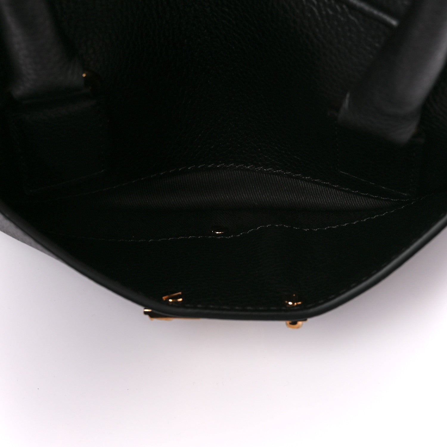 Versace Saffiano Virtus Small Bowling Bag Black 6 of 15