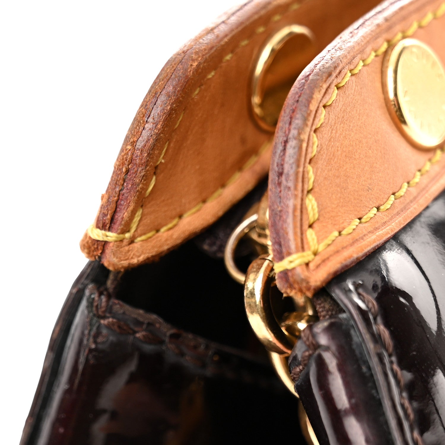 Louis Vuitton Vernis Brea GM Amarante 27 of 37