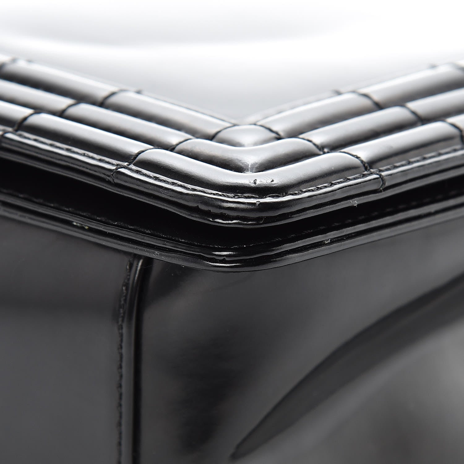 Chanel Glazed Calfskin Large Boy Flap Black 14 of 16