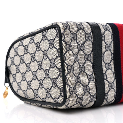 Gucci Monogram Vintage Web Boston Navy 8 of 12