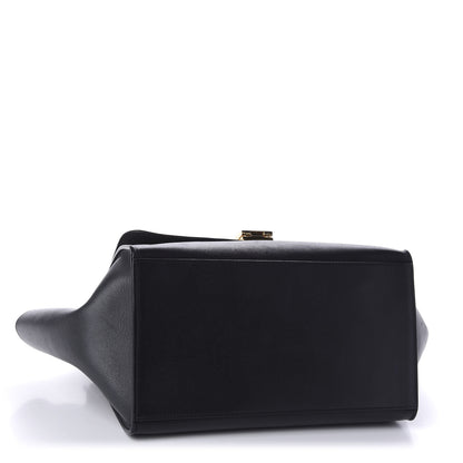 Celine Smooth Calfskin Medium Tri-Color Trapeze Anthracite 4 of 11