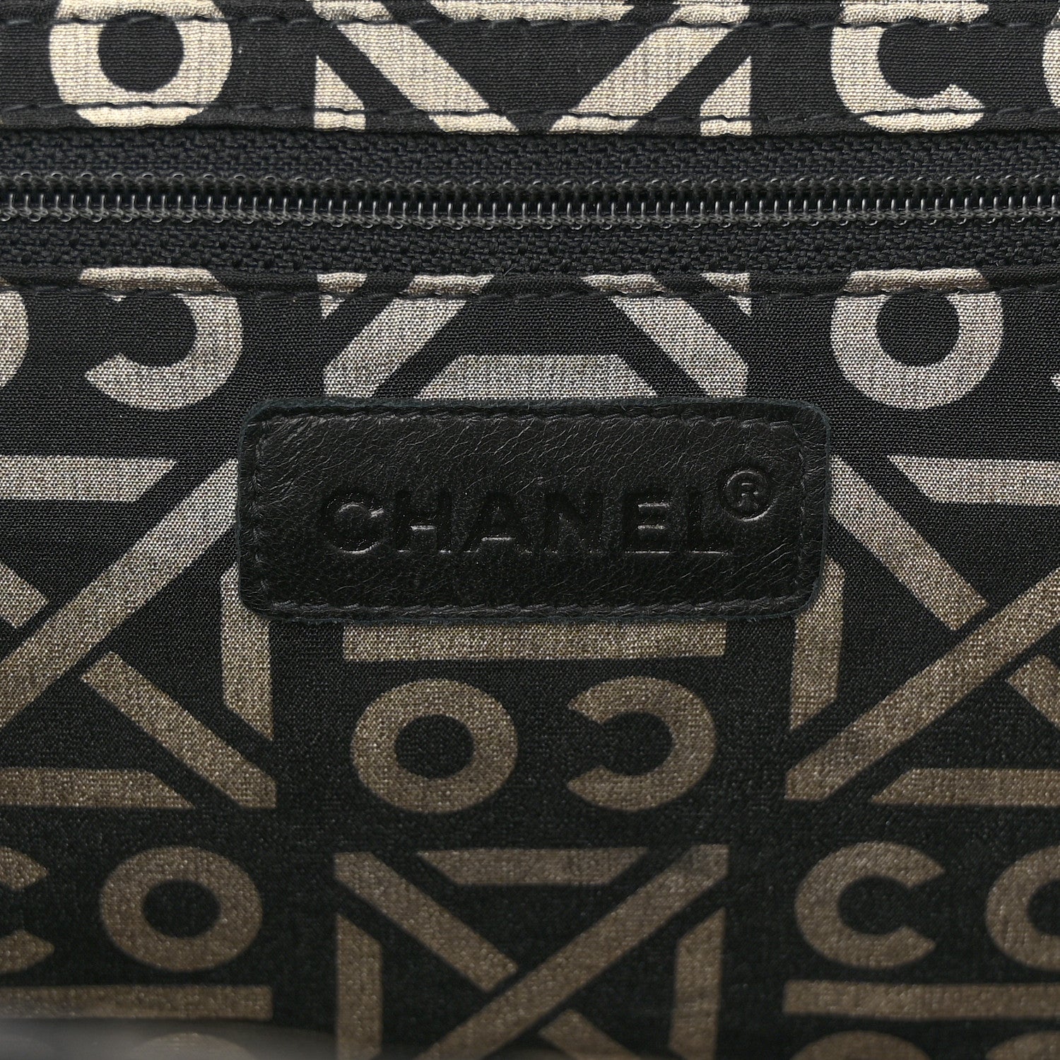 Chanel Lambskin Chocolate Bar Accordion Mademoiselle Flap Black 6 of 14