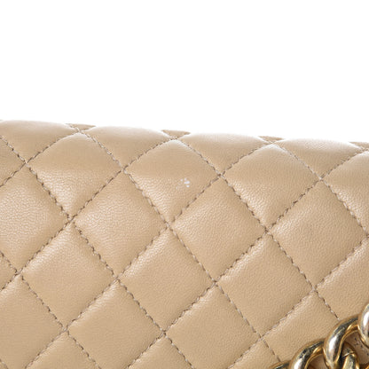 Chanel Lambskin Quilted New Medium Boy Flap Beige 11 of 18