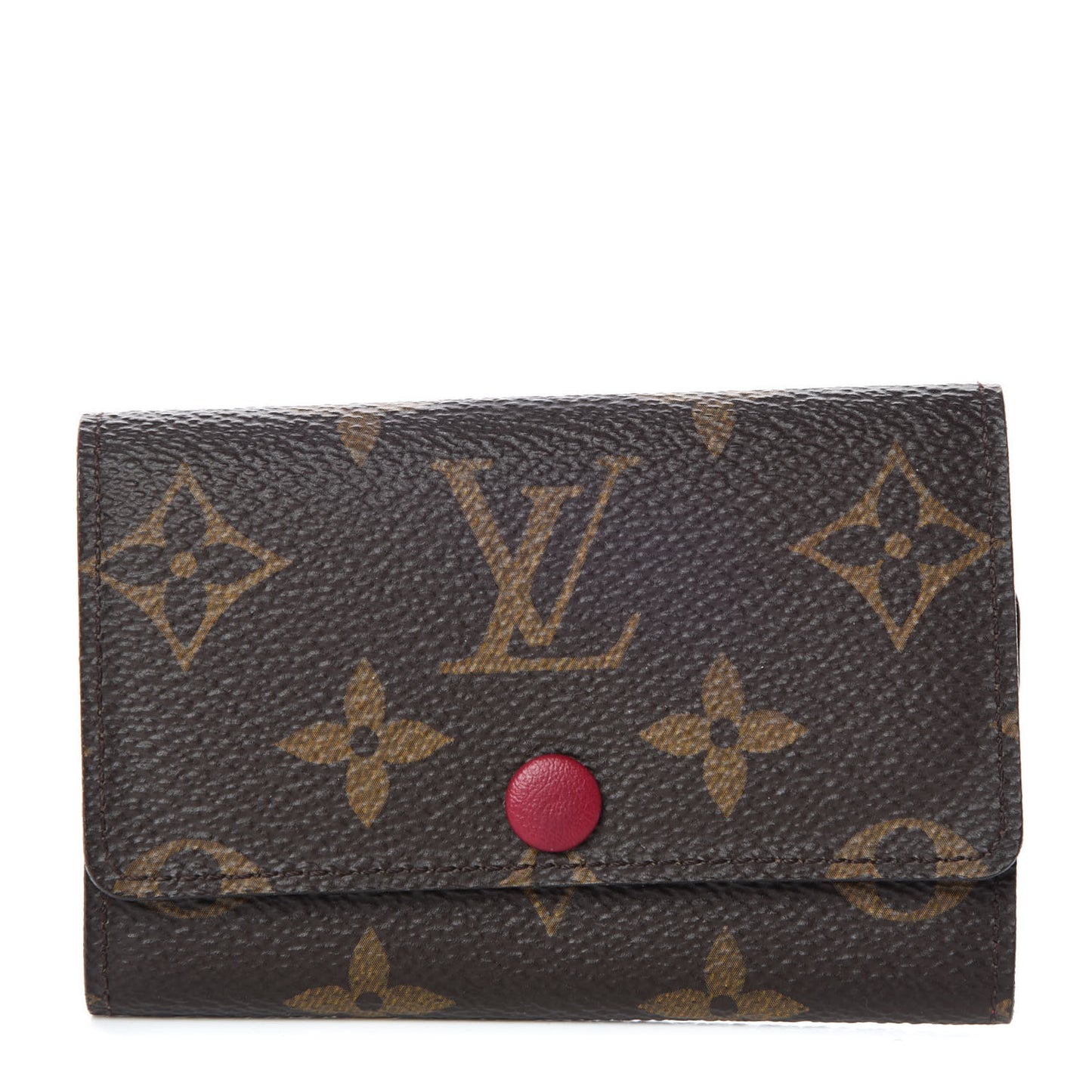 Monogram 6 Key Multicles Holder Fuchsia
