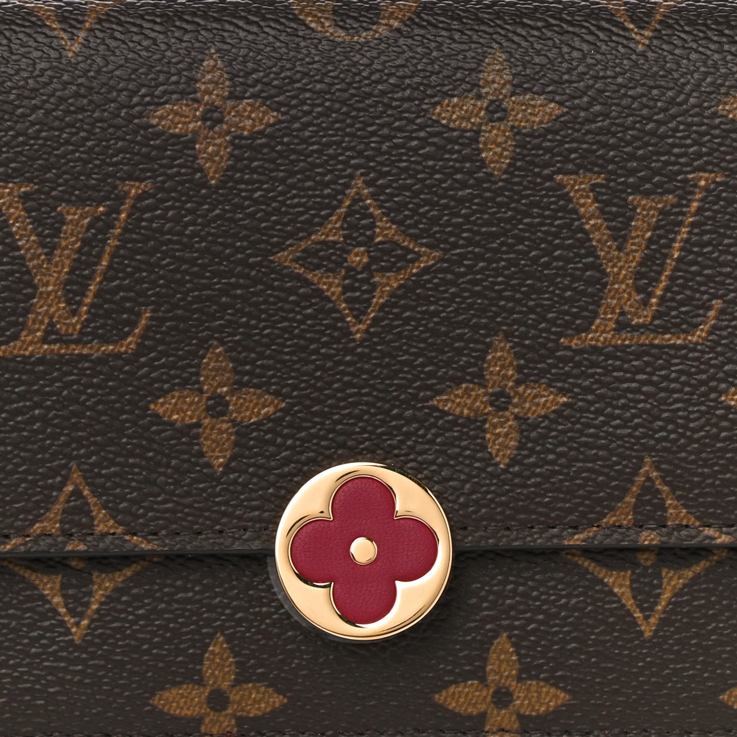Monogram Flore Wallet Fuchsia
