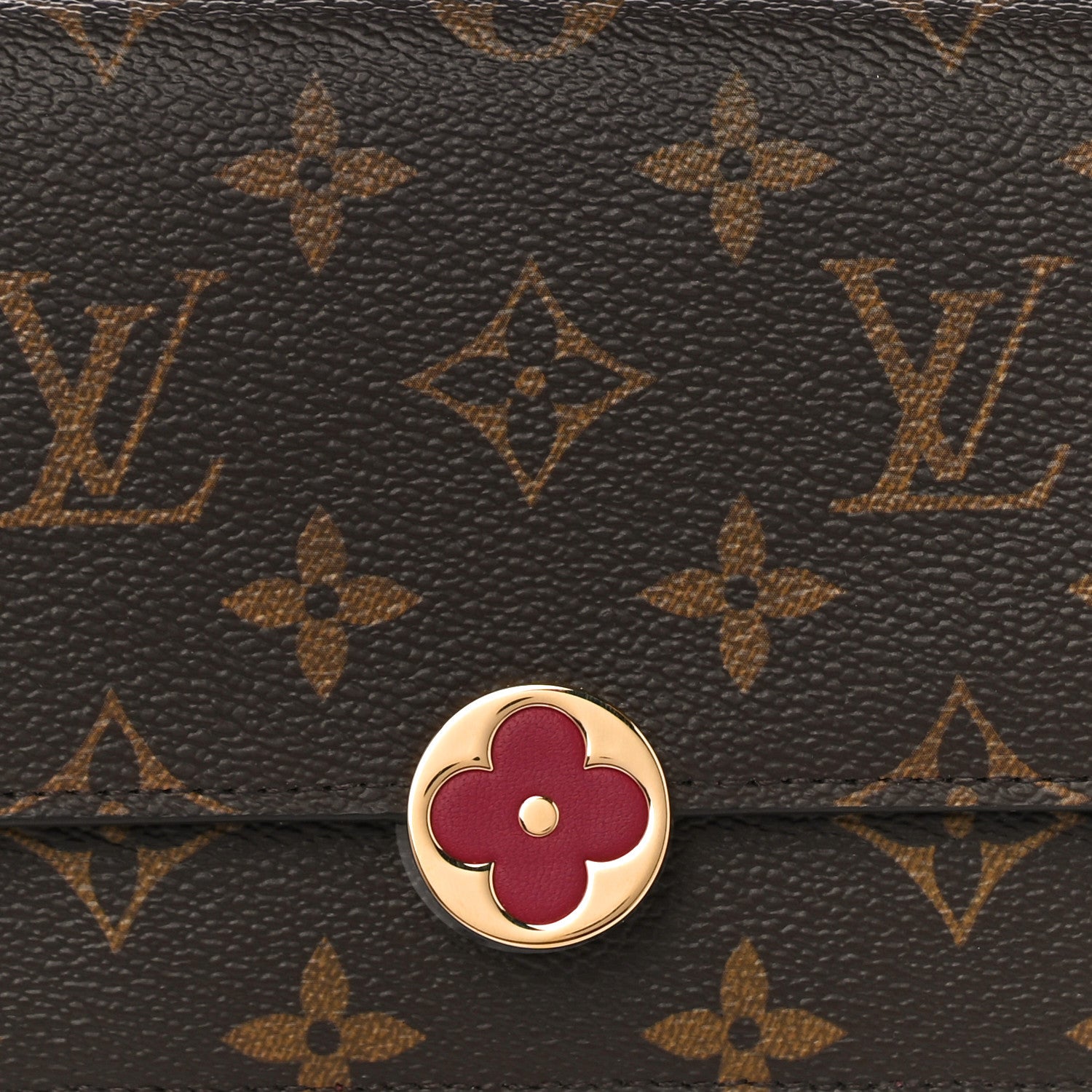 Louis Vuitton Monogram Flore Wallet Fuchsia 7 of 9