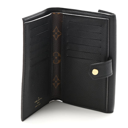Louis Vuitton Monogram Pallas Compact Wallet Black 5 of 9