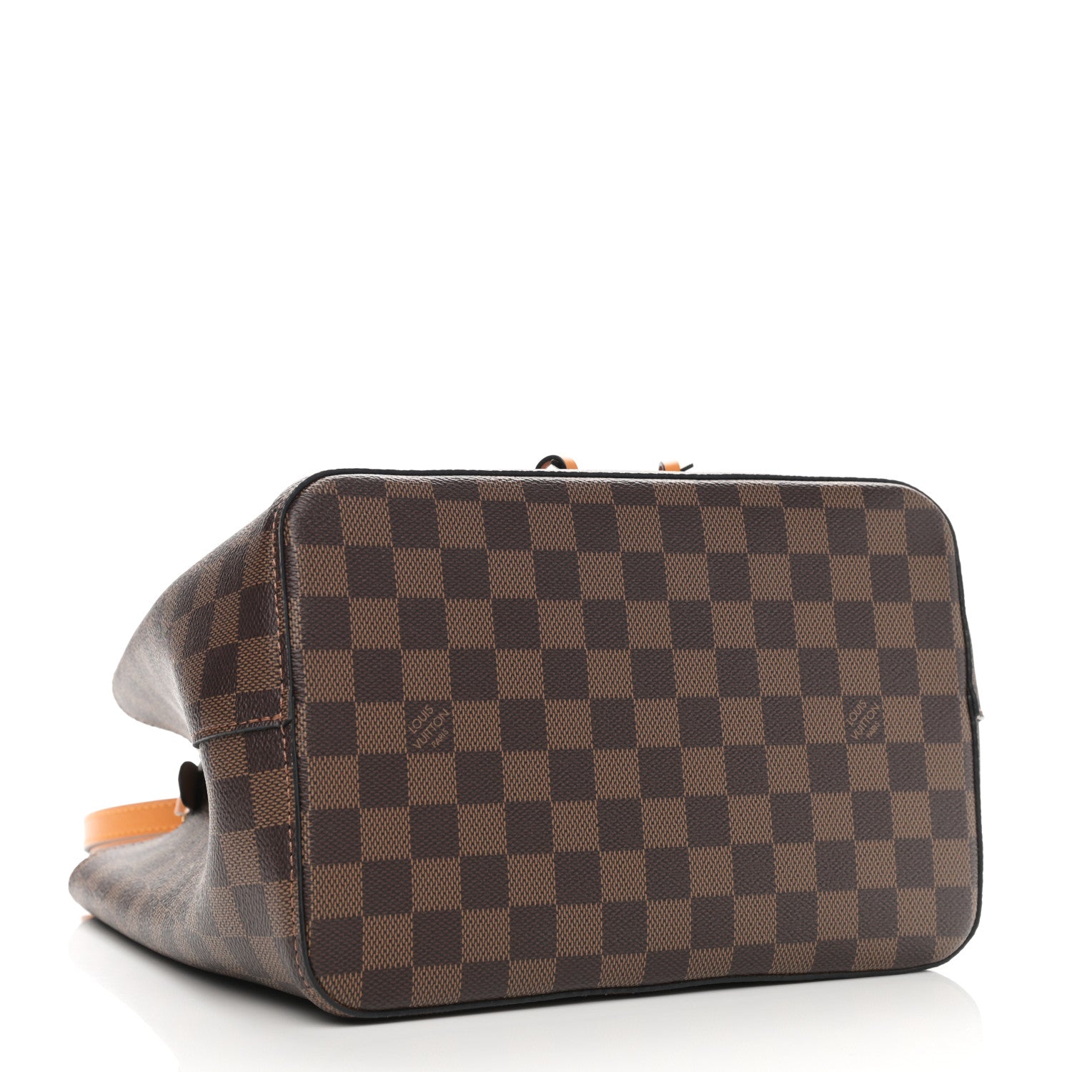 Louis Vuitton Damier Ebene Neonoe MM Safran 4 of 9