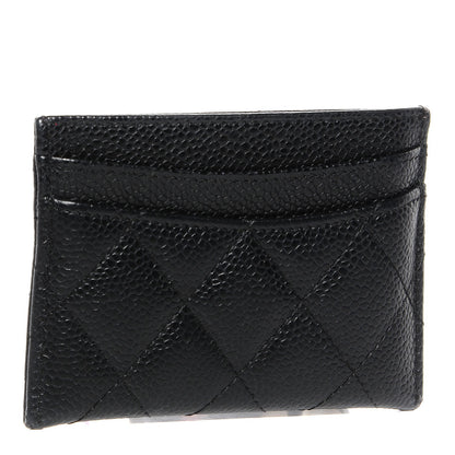 Chanel Caviar Quilted Card Holder Black 3 of 8