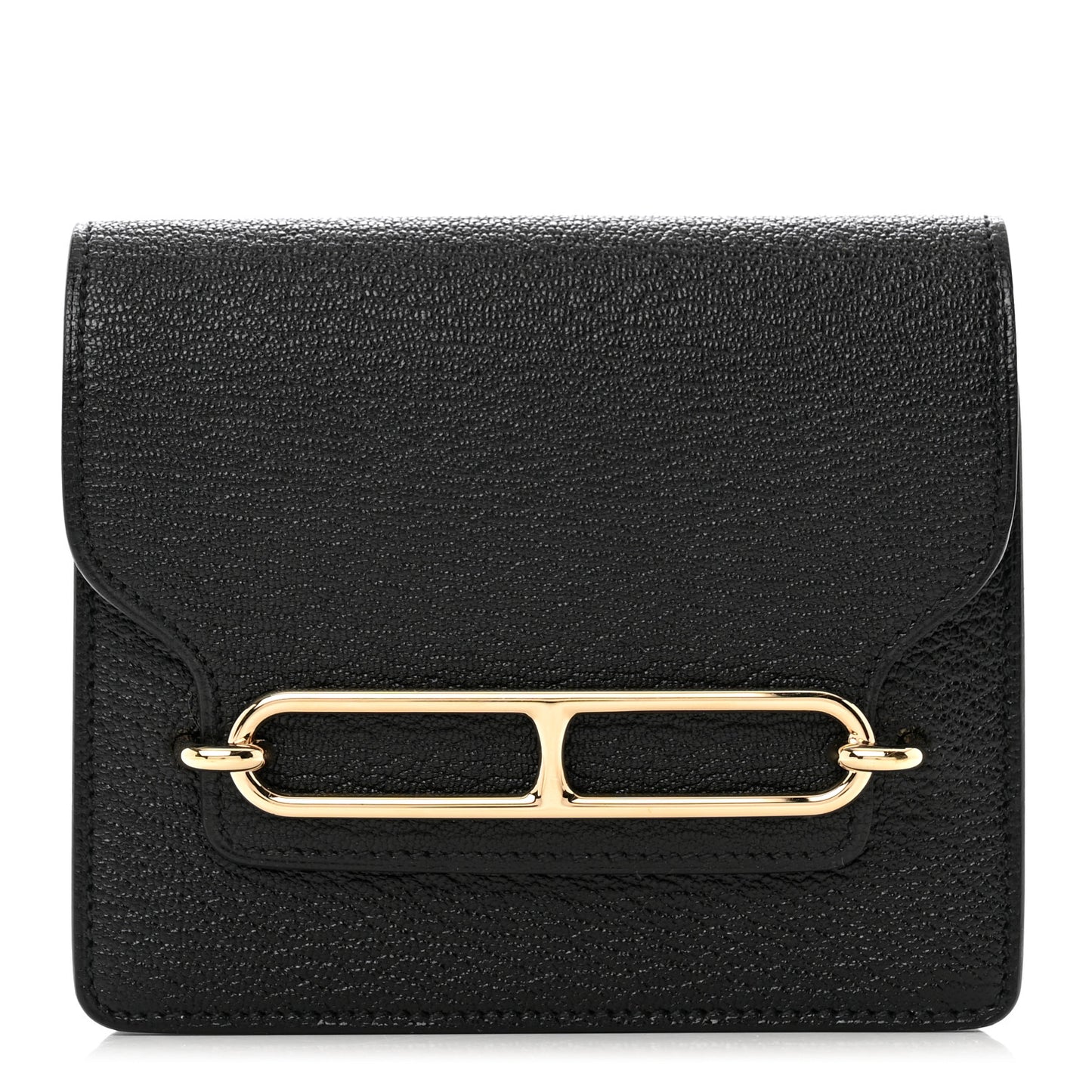 Chevre Mysore Roulis Slim Wallet Black