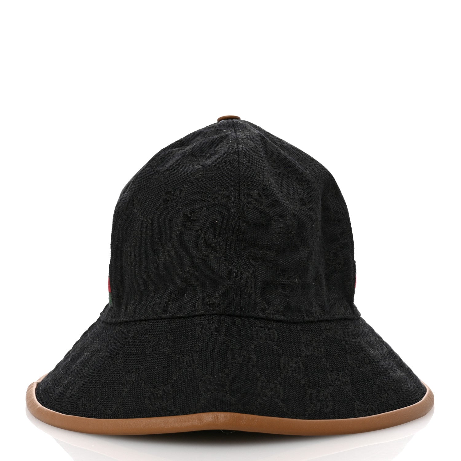 Gucci Monogram Web Bucket Hat M Black 3 of 10
