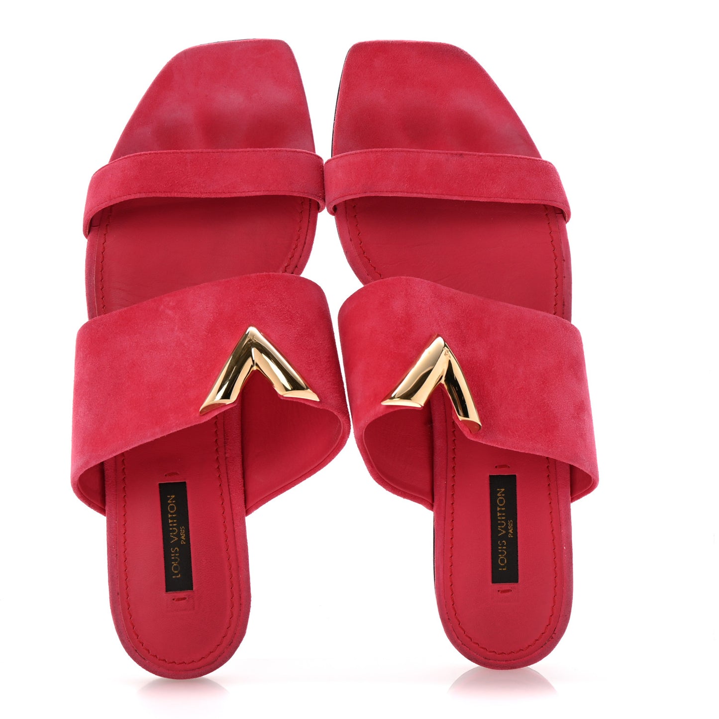 Suede Bayfront Flat Mules 40 Framboise