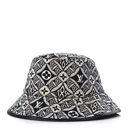 Louis Vuitton Jacquard Since 1854 Bucket Hat S Grey 1 of 7