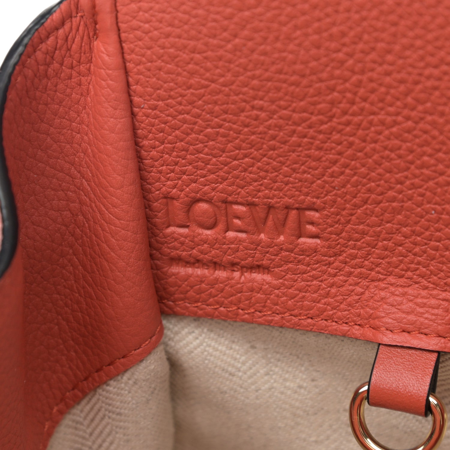 Loewe Calfskin Small Hammock Shoulder Bag Pink Tulip 6 of 10
