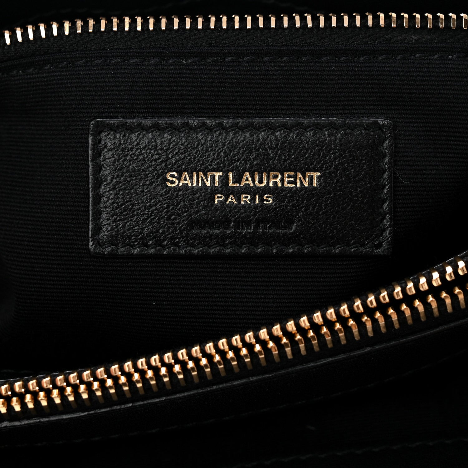 Saint Laurent Suede Y Quilted Monogram Medium Loulou Chain Satchel Black 10 of 19