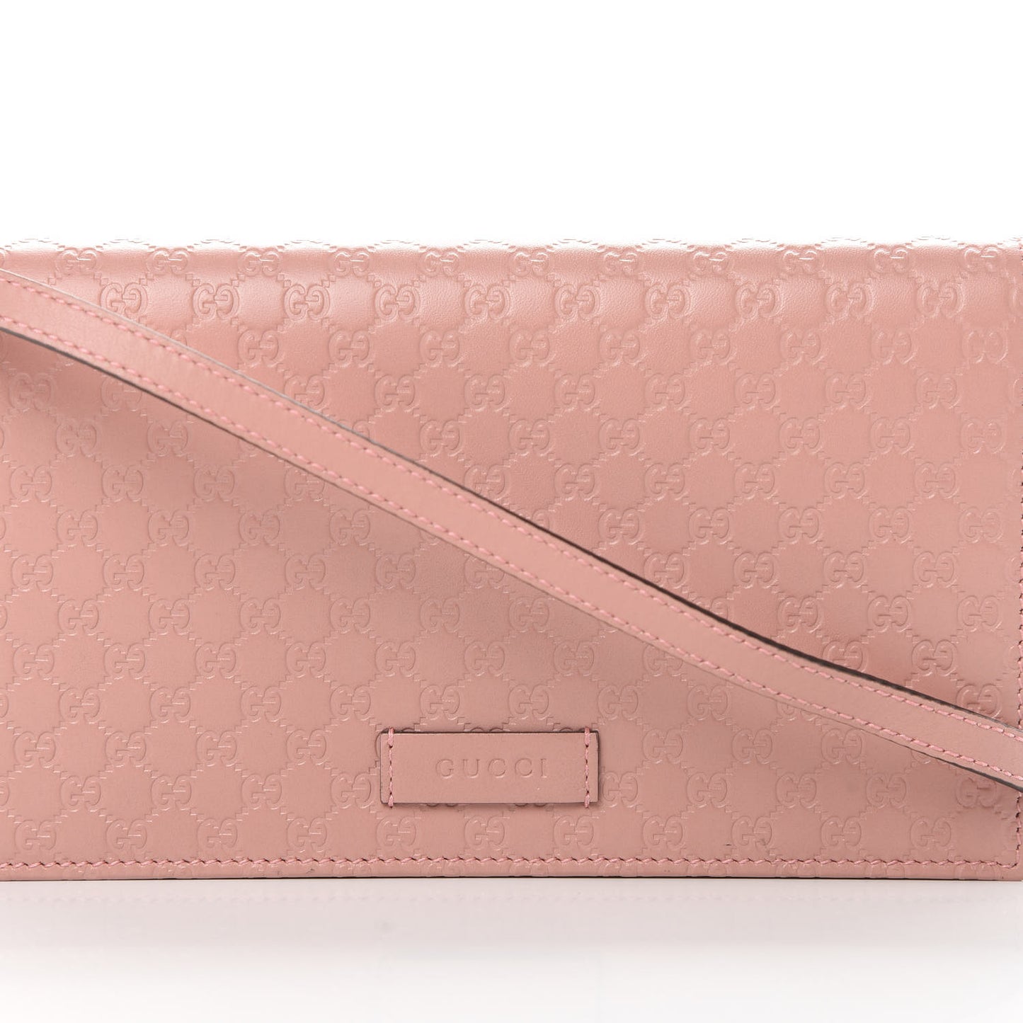 Microguccissima Crossbody Wallet Soft Pink