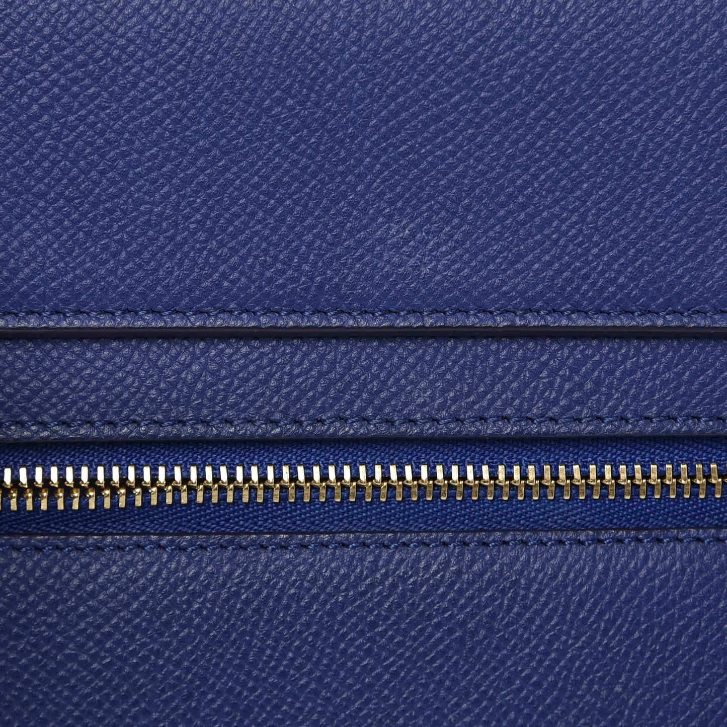 Grained Calfskin Mini Belt Bag Indigo