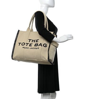 Marc Jacobs Jacquard Large The Traveler Tote Bag Warm Sand 2 of 10