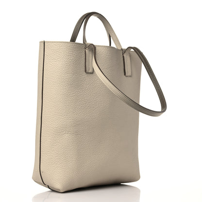 Moynat Taurillon Blush Calfskin Quattro Reversible Tote TPM Taupe 5 of 13