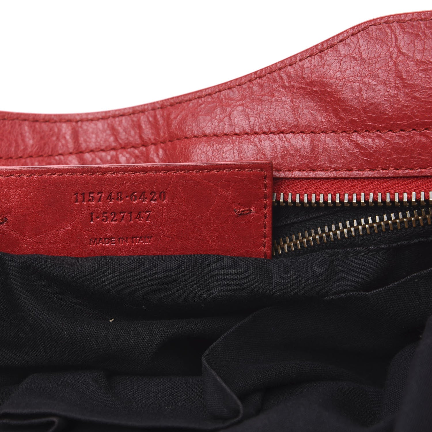 Balenciaga Agneau Classic Hardware City Rouge Cardinal 7 of 12