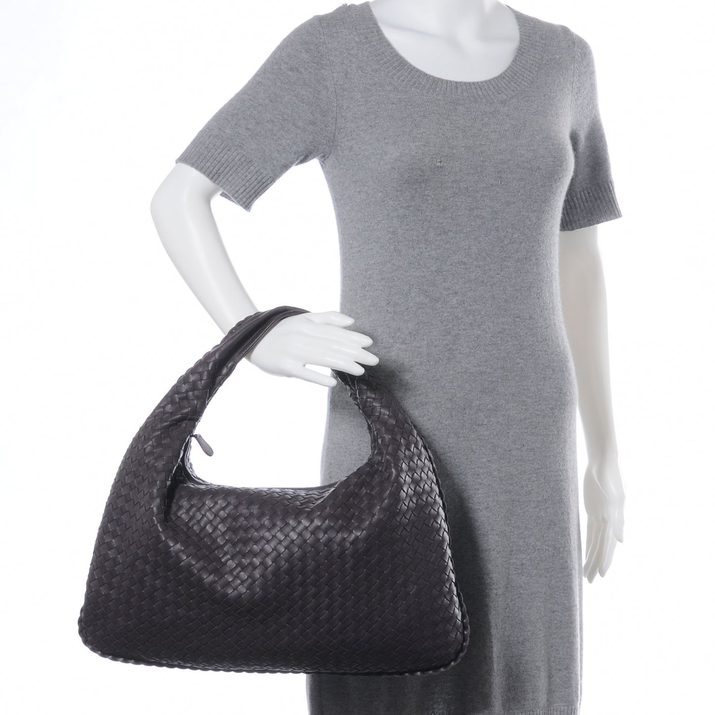 Woven Large Veneta Hobo Quetsche