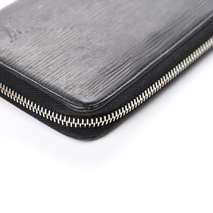 Louis Vuitton Epi Zippy Wallet Black 9 of 12
