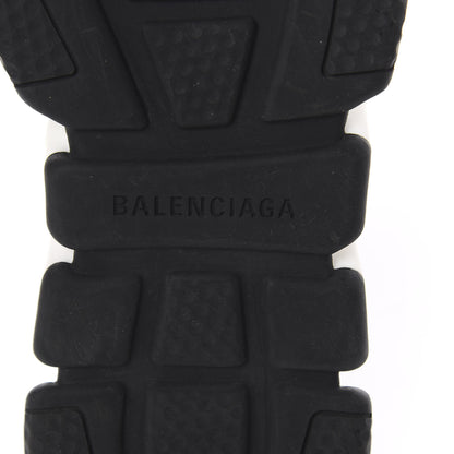 Balenciaga Neoprene Knit Allover Logo Bi-Color Sole Womens Speed Sneakers 36 Black White 5 of 6