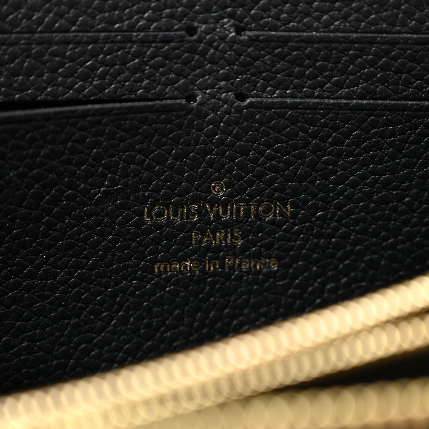 Louis Vuitton Empreinte Clemence Wallet Black 6 of 8