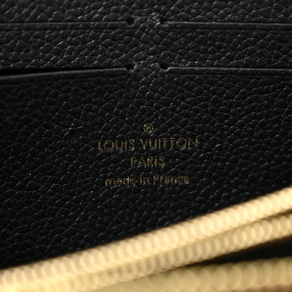 Louis Vuitton Empreinte Clemence Wallet Black 6 of 8