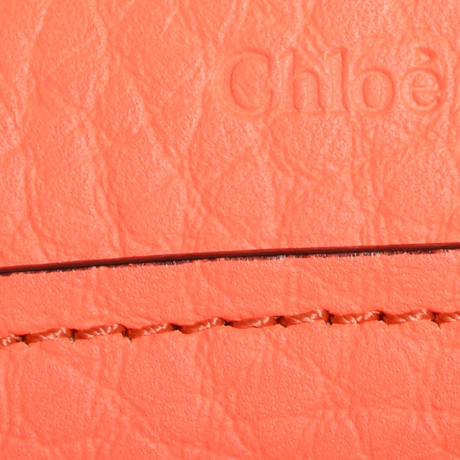 Chloe Calfskin Medium Paraty Orange Fizz 6 of 13