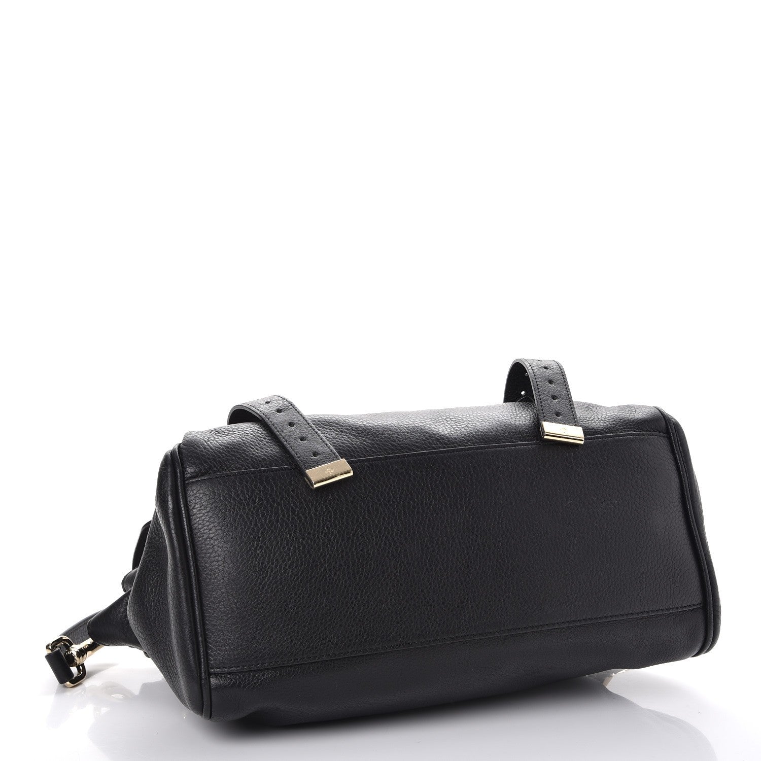 Mulberry Soft Small Grain Calfskin Alexa Rivet Satchel Black 4 of 9