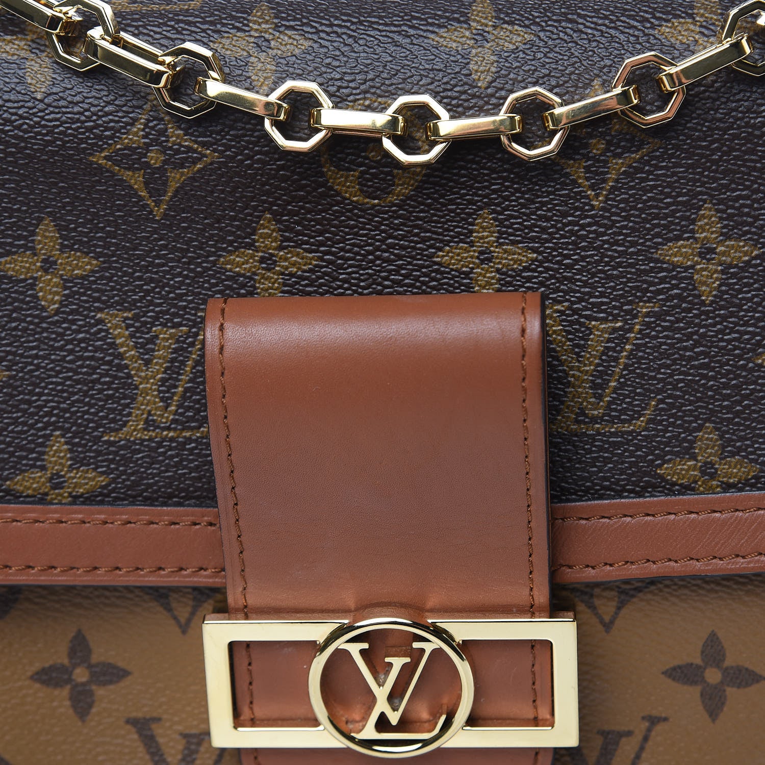 Louis Vuitton Reverse Monogram Dauphine MM 11 of 12