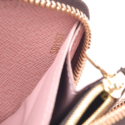 Louis Vuitton Monogram Clemence Wallet Rose Ballerine 7 of 7