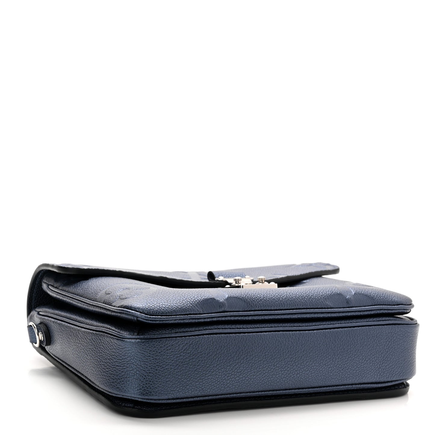 Metallic Empreinte Monogram Giant Pochette Metis Navy Nacre