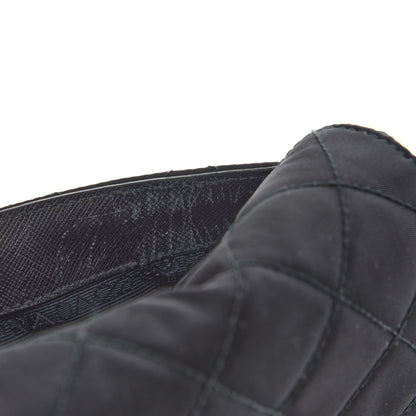 Prada Nylon Tessuto Impuntu Quilted Flap Black 10 of 11