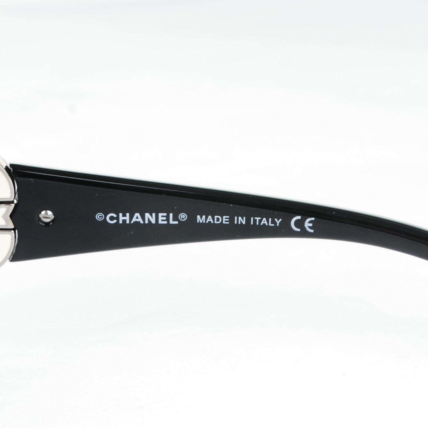 Swarovski Crystal Camellia CC Sunglasses 4164-B Black