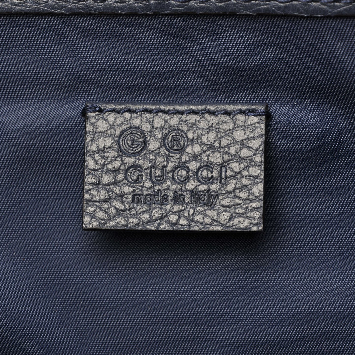 Monogram Convertible Diaper Bag Blue